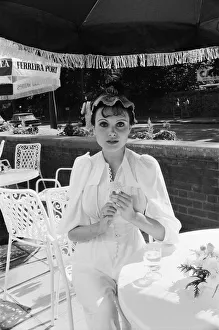 Actress Madeline Smith at the Summer party of the opening of the Cafe de la Paix