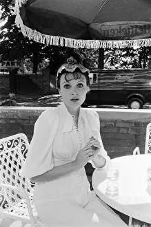 Actress Madeline Smith at the Summer party of the opening of the Cafe de la Paix