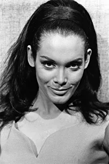 01189 Prints: Actress Martine Beswick on the set of Thunderball'at Pinewood Studios