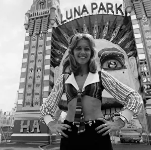 Actress Olivia Newton-John in Sydney, Australia. 3rd November 1973