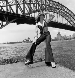 Actress Olivia Newton-John in Sydney, Australia. 3rd November 1973