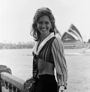 Actress Olivia Newton-John in Sydney, Australia. 3rd November 1973
