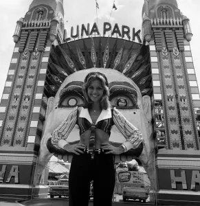 Actress Olivia Newton-John in Sydney, Australia. 3rd November 1973