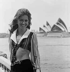 Actress Olivia Newton-John in Sydney, Australia. 3rd November 1973