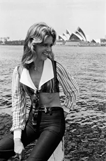 Actress Olivia Newton-John in Sydney, Australia. 3rd November 1973