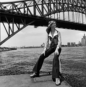 Actress Olivia Newton-John in Sydney, Australia. 3rd November 1973