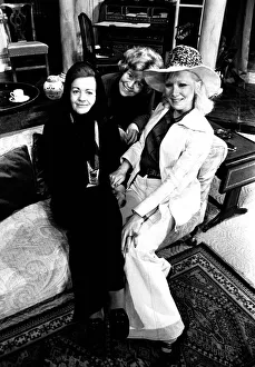 Three Women Only Prints: Actress Patricia Hayes with some of the cast of Relative Values at the Theatre Royal