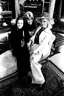 00481 Prints: Actress Patricia Hayes with some of the cast of Relative Values at the Theatre Royal
