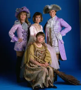 Actress Pauline Quirke December 1990 with Linda Robson Jill Dando