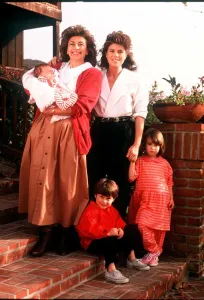 Actress and presenter Nanette Newman with her family dbase MSI A&copy;Mirrorpix