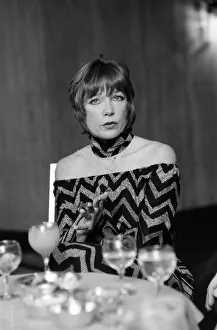 Actress and singer Shirley MacLaine arrived in London today to start a UK tour