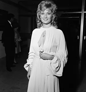 Actress Stephanie Beacham attends the premiere of The Nightcomers