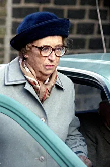 Actress Thora Hird who plays Edie Pegden in the BBC situation comedy series Last of