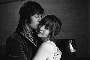 01161 Prints: Actress Una Stubbs and her husband Nicky Henson are appearing in the play