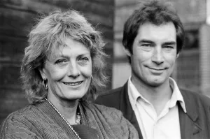 Play Prints: Actress Vanessa Redgrave and Timothy Dalton in London to rehearse the Young Vic