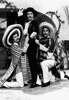 Adam Ant British pop singer 1982 with comedians Cannon And Ball