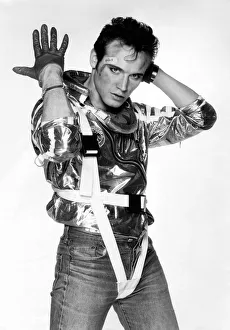 Adam Ant pictured in his new costume. September 1984 P003910