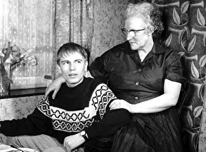 Adam Faith Singer / Actor at his parents home in Acton London