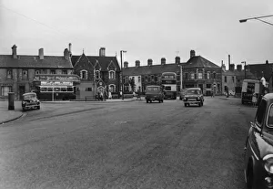 Streets Prints: Adamsdown Square, Adamsdown, an inner city area and community in the south of Cardiff