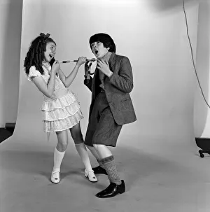 Adrian Dannatt as William'and Bonnie Langford as Violet Elizabeth