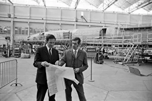 Adrian Pollicutt, who works for Concorde commutes from Filton, England to Toulouse