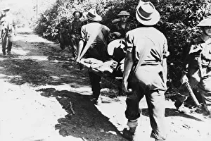 Myanmar Prints: Advance to Mawlu: Royal Scots Fusiliers and East Lancs together with British