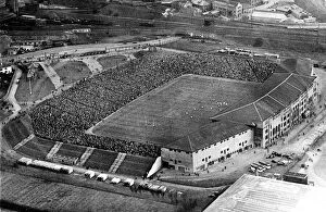 Images Dated 18th October 2012: Aerial view of Murrayfield Stadium March 1950 home to Scottish rugby
