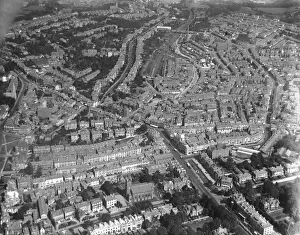 Aerial view of Tunbridge Wells. Local Caption These are rough scans