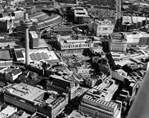 Aerial Views of Liverpool, Merseyside, 11th June 1987