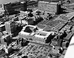 00748 Prints: Aerial Views of Liverpool, Merseyside, 11th June 1987