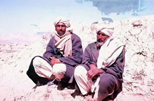 Dramatic Prints: Afghan Tribesmen between cities of Kabul and Khandahar in Afghanistan