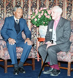 00289 Prints: African National Congress (ANC) leader Nelson Mandela on his first trip to the United