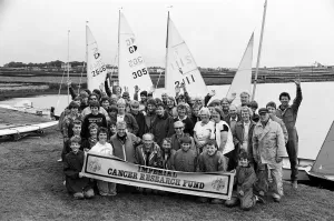 Sailor Prints: Ahoy There! These intrepid sailors get ready to take to the water for a sponsored sail