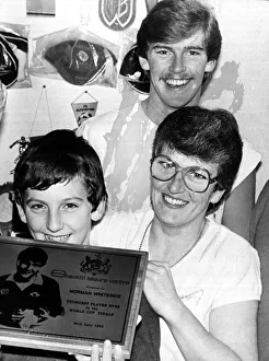 Proud Prints: Aileen Whiteside, mother of Manchester United and Northern Ireland footballer Norman