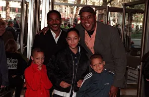 Ainsley Harriott at Caspar a Spirited Beginning premiere in Odeon Leicester Square with