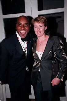 Images Dated 2nd September 1998: Ainsley Harriott TV Chef September 98 At the TV Quick Awards in london with his