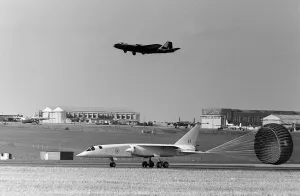 Aircraft BAC TSR2 supersonic fighter / bomber designed for the RAF