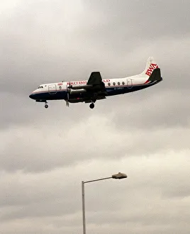 Aircraft British World Airways Vickers Viscount Apr 1996