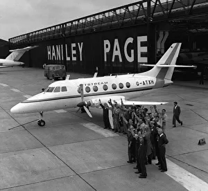 Aircraft Handley Page HP137 Jetstream prototype June 1967 G-ATXH Handley Page