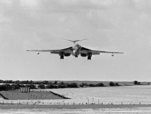 Flying Prints: Aircraft Handley Page Victor K1 Tanker comes in to land at RAF Marham. August 1965