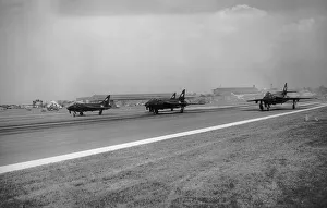 Display Prints: Aircraft Hawker Hunter Sept 1959 Hawker Hunters of the RAF