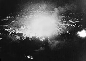 Aircraft of RAF Bomber Command attacked a needle-bearing factory at La Ricamarie