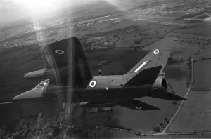 Aircraft The Red Arrows Hawker Siddeley Gnat T1 May 1965 A Red Arrows HS Gnat T1