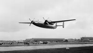The Airspeed A. S. 57 Ambassador was a high-wing cantilever monoplane with two Bristol