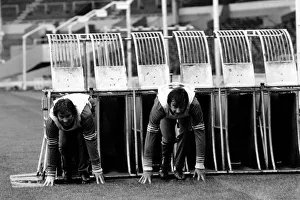 00249 Prints: Alan Ball along with the England team training at Wembly for their European Championship
