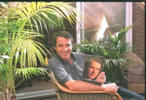 Alan Hansen BBC Sports Presenter September 1999 Pictured at home in conservatory