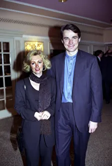 Alan Hansen & wife attending the TV & Radio Industries Club Awards 15 / 03 / 1995