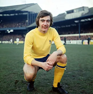 Alan Hudson - Chelsea - January 1970 chelsea v Birmingham msi presspix