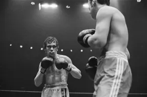 Middleweight Prints: Alan Minter vs Kevin Finnegan, British middleweight title fight at The Royal Albert Hall