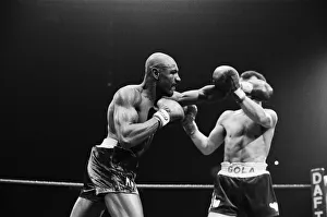 Alan Minter vs. Marvin Hagler, WBA and WBC world middleweight title fight, Wembley Arena